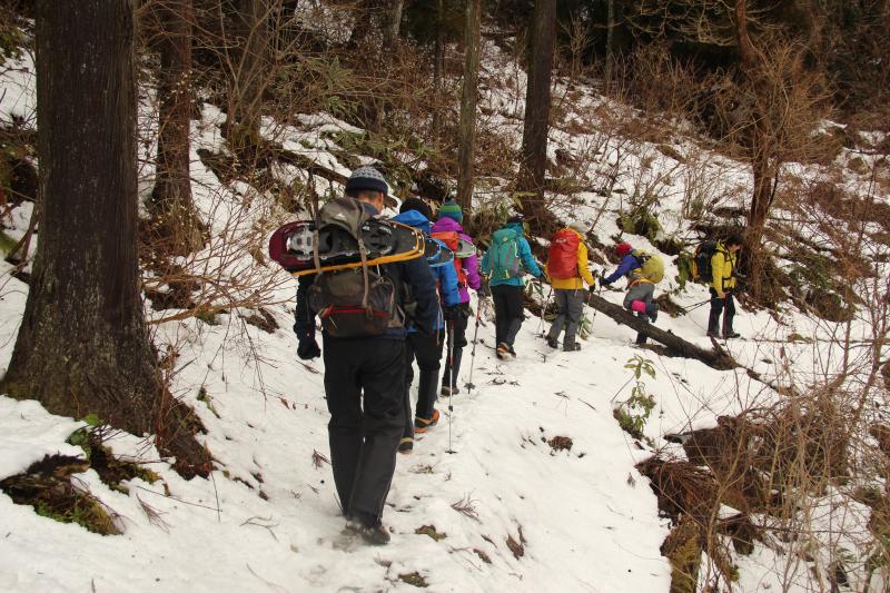 三合からやっと　雪です